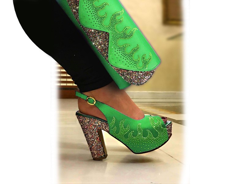 lemon green - flame web